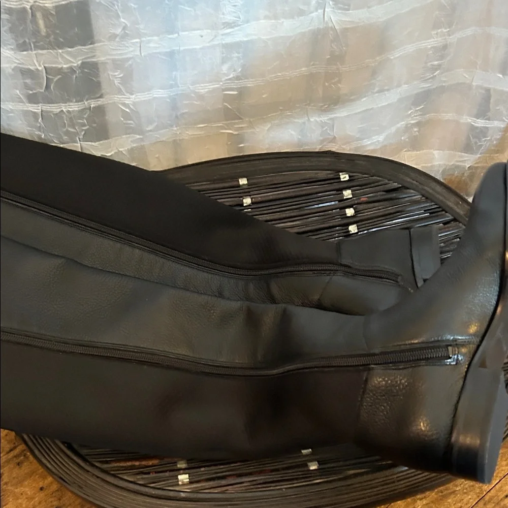 Cole Haan Black Over the Knee Boots
